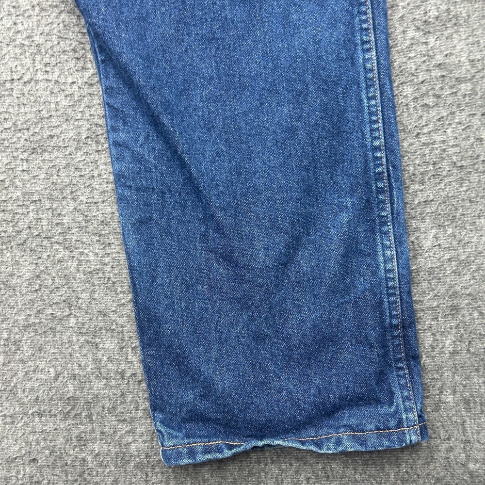 Wrangler FR Mens Blue Jeans Original Cowboy‎ Cut 42X30 #13MWZ - Picture 3 of 13